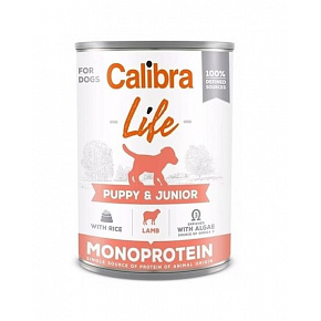 Calibra KONZERVA dog Puppy & Junior Life Lamb & Rice 6 x 400g Calibra KONZERVA dog Puppy & Junior Life Lamb & Rice 6 x 400g