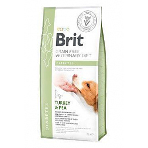 Brit Veterinary Diets GF dog Diabetes 12 kg