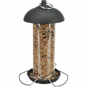 Podajnik na karmę dla ptaków 560 ml/ø 10 × 20 cm, metal/plastik