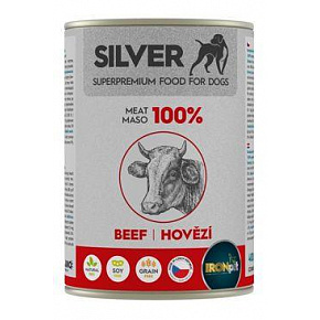 IRONpet Silver Dog konserwa. Wołowina 400g