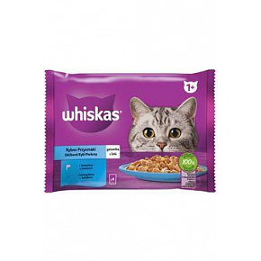 Whiskas saszetka Core rybny wybór w galarecie 4x85g