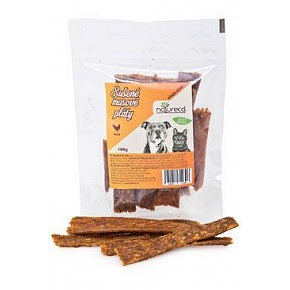 NATURECA przysmak Mięsne płaty Kurczak, 100% mięsa 100g NATURECA przysmak Mięsne płaty Kurczak, 100% mięsa 100g