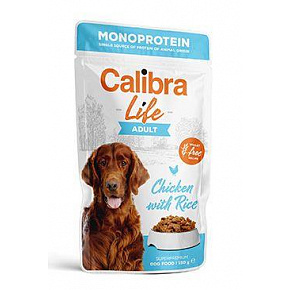 Calibra Dog Life saszetka Adult Chicken 150g