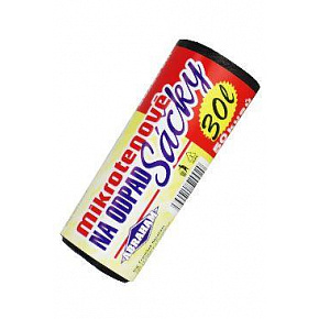 Worki na śmieci 30l czarne 50 szt.