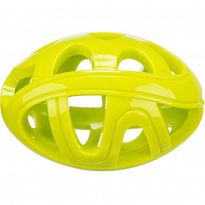 Honeycomb Rugby, oddychająca piłka do rugby, 11 cm, TPR, limonkowa