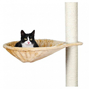 Zapasowe legowisko - leżanka okrągła XL, 45 cm max do 5,5 kg, beżowa