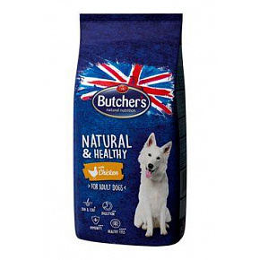 Butcher's Dog Natural&Healthy Dry z kurczakiem 15kg
