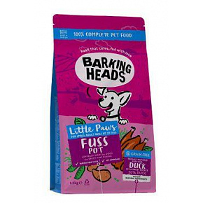 BARKING HEADS Little Paws Fuss Pot Duck 1,5kg BARKING HEADS Little Paws Fuss Pot Duck 1,5kg