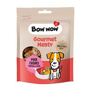Bow wow poch. Masíčka s vepřovým,dýní a bylinkami 60g Bow wow poch. Masíčka s vepřovým,dýní a bylinkami 60g