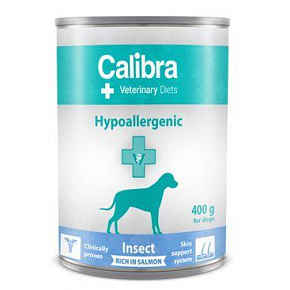 Calibra VD Dog konz. Hipoalergeniczny. Insect&Salmon 400g