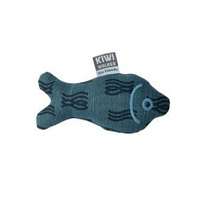 Zabawka dla psa 4Elements Plush Fish niebieska Kiwi