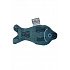 Zabawka dla psa 4Elements Plush Fish niebieska Kiwi