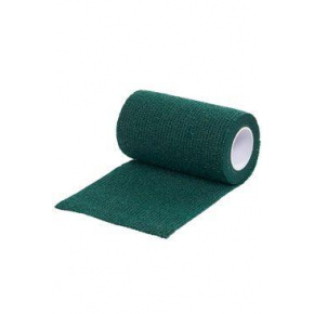 Bandaż elastyczny. Vet-Flex 10cm x 4,5m zielony Kruuse 1szt