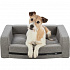 CityStyle HOME Edition Sofa, luksusowa kanapa dla psów, jasnoszara