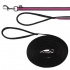 FUSION smycz treningowa taśma 15 m/17 mm, czarno-różowa