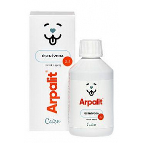 Arpalit Care płyn do płukania jamy ustnej 2w1, roztwór i spray 250ml