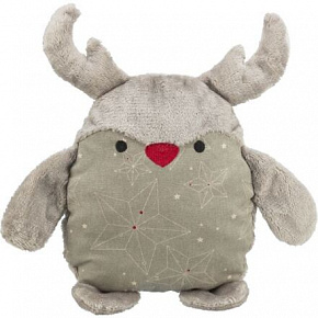 Xmas REINDEER - świąteczny pluszowy renifer bez dźwięku, 30 cm, tkanina/plusz Xmas REINDEER - świąteczny pluszowy renifer bez dźwięku, 30 cm, tkanina/plusz