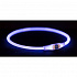 Flash light ring USB, migający obroża, niebieska (RP 2,10 €)