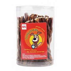 Przysmak suszony MAPES jelita warkocze pojemnik 25 szt. Przysmak suszony MAPES jelita warkocze pojemnik 25 szt.