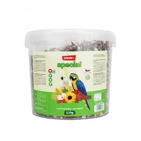 Darwin's Duża Papuga Special wiadro 2,2kg