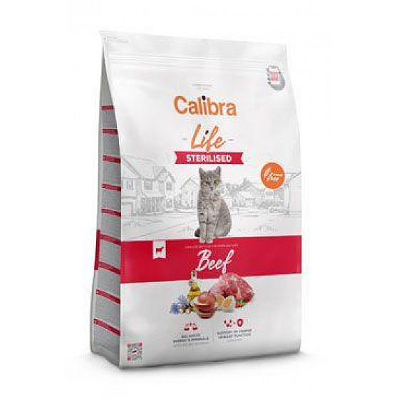 Calibra Cat Life Sterilised Wołowina 6kg