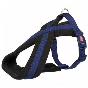 Szelki nylonowe PREMIUM podszyte - indygo