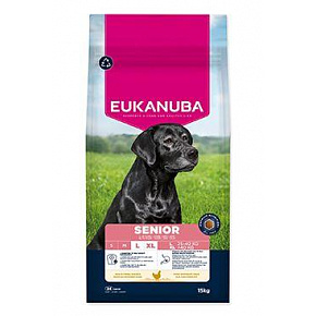 Eukanuba Dog Senior Large bogaty w świeżego kurczaka 15kg Eukanuba Dog Senior Large bogaty w świeżego kurczaka 15kg