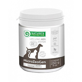 Natures P MicroZeoGen dog & cat calcium 250 g Natures P MicroZeoGen dog & cat calcium 250 g