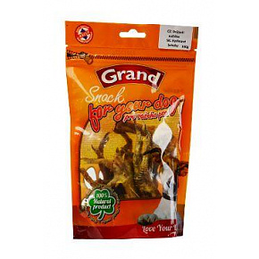 GRAND Dog pochodzenie. Susz. Przysmak z drobiową nóżką 100g