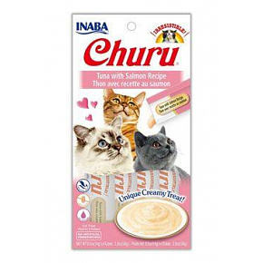 Churu Cat Purée Tuńczyk z Łososiem 4x14g Churu Cat Purée Tuńczyk z Łososiem 4x14g