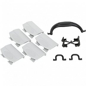 Uchwyt, zaciski, zamki do # 3981-83/3985/3986, jasnoszary