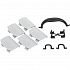 Uchwyt, zaciski, zamki do # 3981-83/3985/3986, jasnoszary