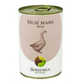 BOHEMIA MASO Gęś we własnym sosie 400g