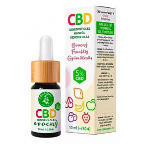 Krople CBD o smaku owocowym 5% 10ml