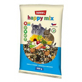 Darwin's Szynszyla&Osmak Happy mix 500g