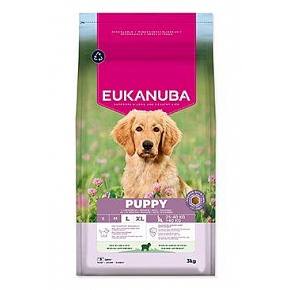 Eukanuba Dog Puppy Large bogata w jagnięcinę 3kg