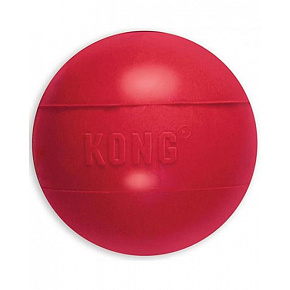 Zabawka Kong Dog Classic Piłka czerwona, guma naturalna, M/L 13-30 kg