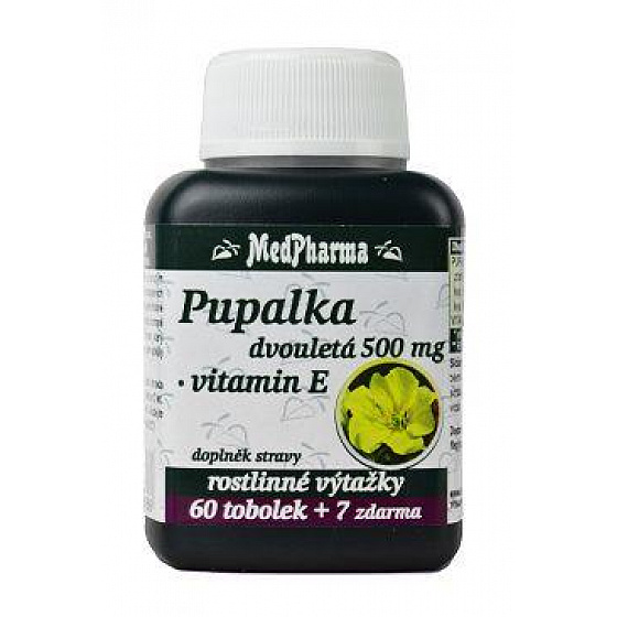 Wiesiołek dwuletni + wit.E 60+7tbl gratis MedPharma