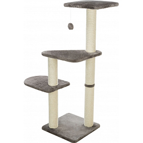 Drapak ALTEA, 3 platformy, 117 cm / o 9 cm, platynowy szary