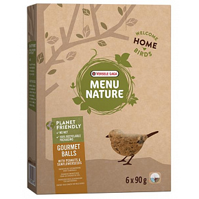 VL Kula tłuszczowa Gourmet, z orzeszkami ziemnymi i słonecznikiem 6x90 g, bez siatki