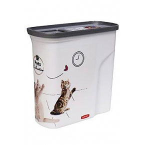 Curver Pojemnik na suchą karmę 2l/1kg kot