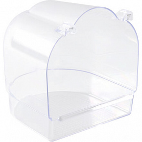 Łazienka - półokrągła, całkowicie przezroczysta 13x15x14cm TRIXIE