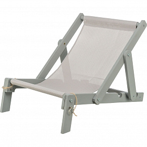 Zewnętrzne plażowe krzesło dla kotów, 33 × 37 × 51 cm, do 15 kg, szare