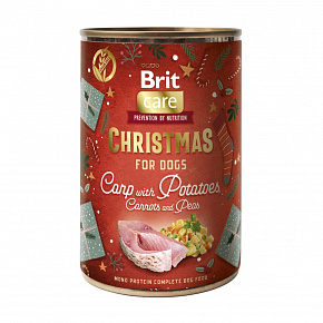 Brit Care Dog Christmas Carp puszka. 400g