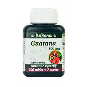 Guarana 800mg 100+7tbl gratis MedPharma