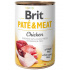 Brit Paté & Meat Kurczak 400 g puszka