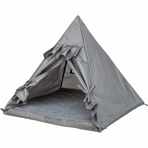 Tipi jaskinia SAMOA, 55 x 50 x 55 cm, szara