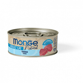 MONGE NATURAL atlantycki tuńczyk dla kotów 80 g