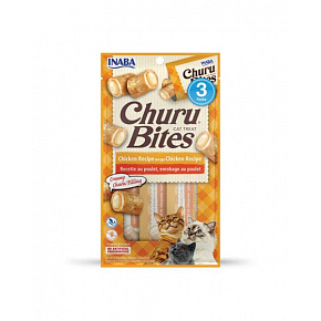 Churu Cat Bites Kurczak owinięty Kurczakiem Przepis 3x10g