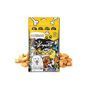 Lyopro Dog poch. mrożone suszone Kurcz. kostki z marchewką 50g